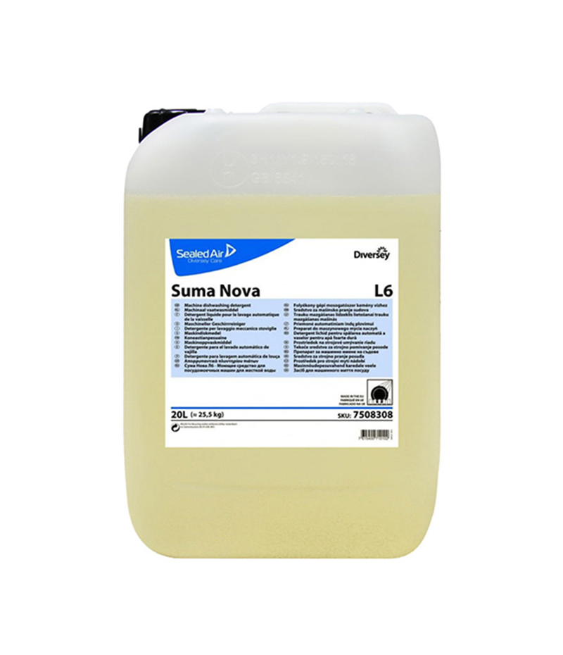 detergent-bucatarie-automat-vase-Suma-Nova-L6-20L-diversey Detergent profesional concentrat pentru vase - Suma Nova L6, 20 L - imagine 1