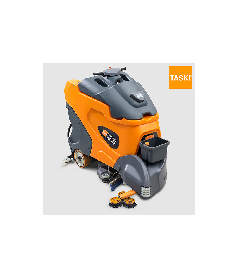masina-spalat-uscat-cu-baterii-swingo-XP-M-Intellisweep-taski Mașină TASKI Swingo XP-M, 1200 W - imagine 1