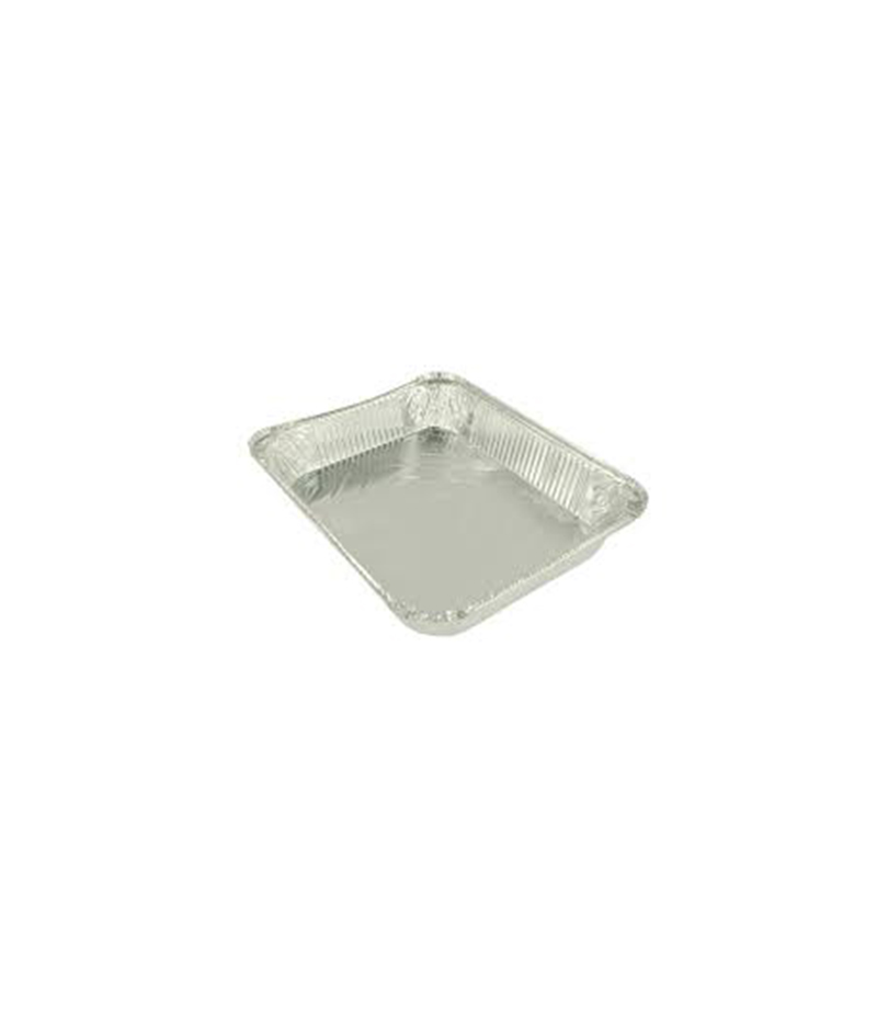 Tavă-aluminiu-S-931 Tavă aluminiu de unică folosință S-931, 23,5 x 30 x 5 cm, 100 buc/set - imagine 1