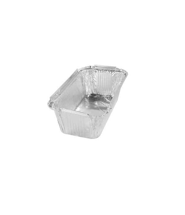 Caserolă aluminiu de unică folosință S-815, 24,5 x 13 x 5 cm, 100 buc/set
