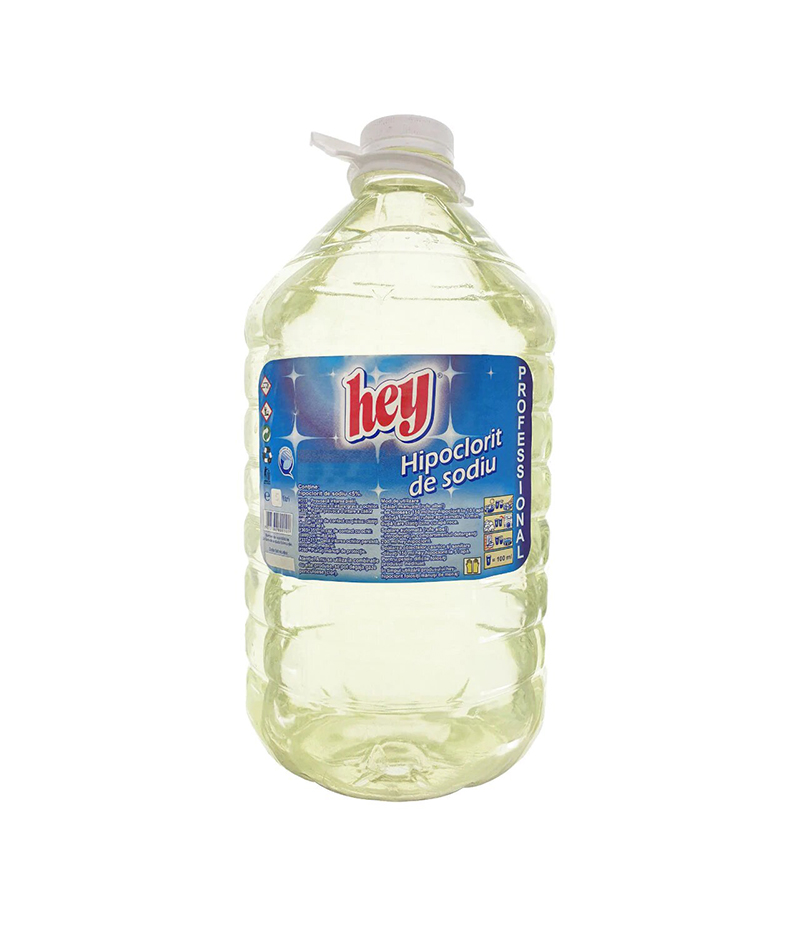 hipoclorit-de-sodiu-hey-5l Hipoclorit de sodiu Hey 5 L - imagine 1